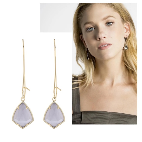 Kendra Scott • “Carinne” Gold Drop Earrings - Picture 2 of 2